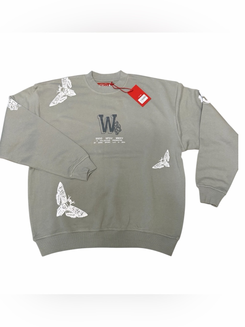 Darc Sport Never Forget London Crewneck M NWT 1 of 500 Owen Green